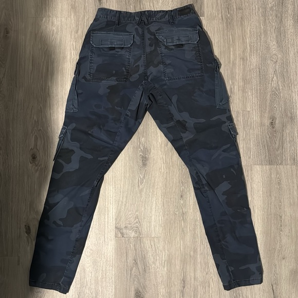 Camo Blue Hudson Cargo Pants - Picture 3 of 4